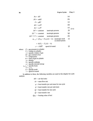 Engineering fundamentals of ic engines | PDF