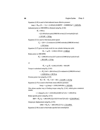 Engineering fundamentals of ic engines | PDF