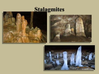 Stalagmites
 