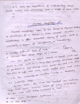 Engineering geology & geomorphology