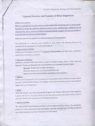 Engineering geology & geomorphology