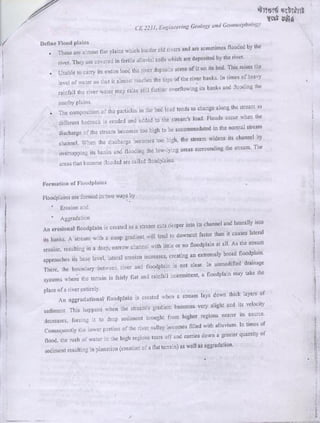 Engineering geology & geomorphology