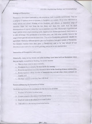 Engineering geology & geomorphology