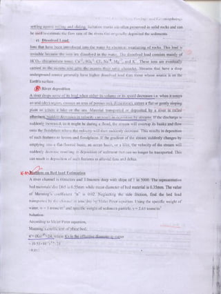 Engineering geology & geomorphology