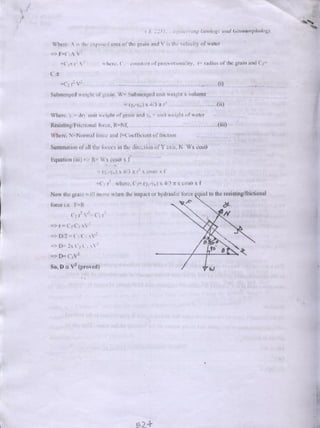 Engineering geology & geomorphology
