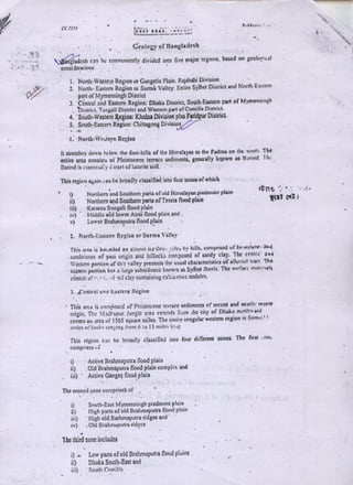 Engineering geology & geomorphology
