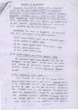 Engineering geology & geomorphology