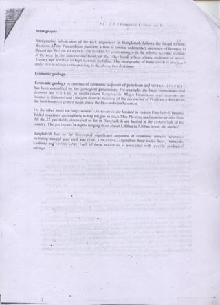 Engineering geology & geomorphology