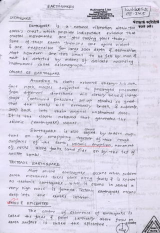 Engineering geology & geomorphology