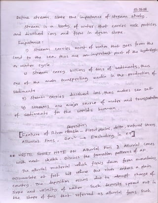 Engineering geology & geomorphology