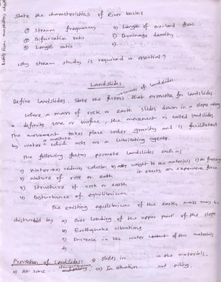 Engineering geology & geomorphology