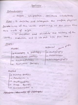 Engineering geology & geomorphology