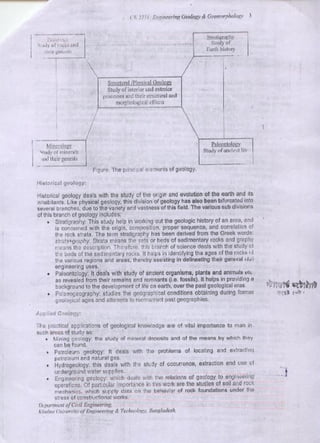 Engineering geology & geomorphology
