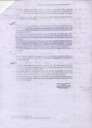 Engineering geology & geomorphology