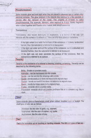 Engineering geology & geomorphology