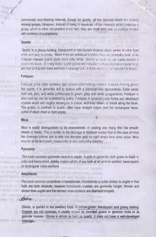 Engineering geology & geomorphology