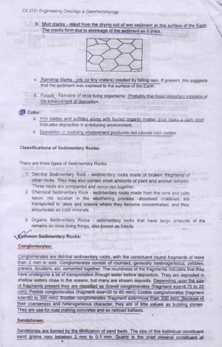 Engineering geology & geomorphology