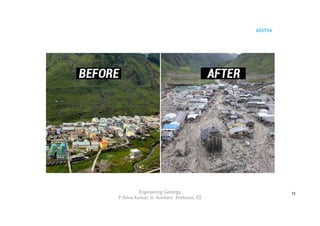 ADITYA
Engineering Geology
P Shiva Kumar, Sr. Assistant Professor, CE
15
 