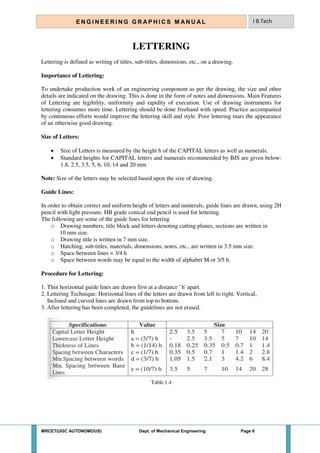 Engineering graphics | PDF