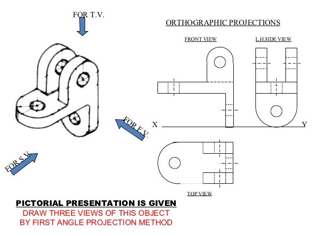 Engineering graphics free hand sketch