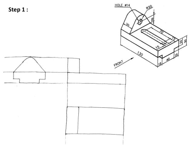 Engineering Graphics Free Hand Sketch
