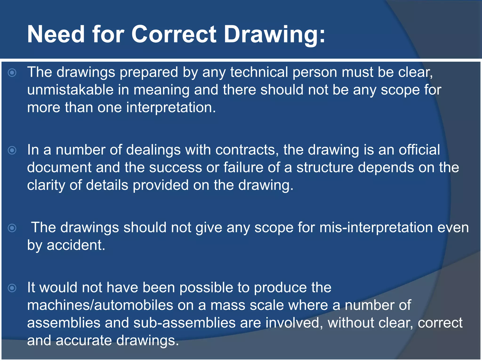 Reasonable Drawing Example Engineering Graphics and Design | PPTX