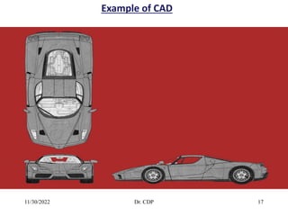 Example of CAD
11/30/2022 Dr. CDP 17
 