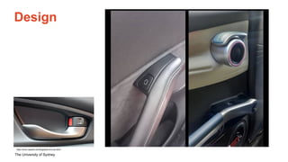 The University of Sydney
Design
https://www.carparts.com/blog/parts-of-a-car-door/
 