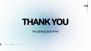 THANKYOU
Forgivingyourtime
 