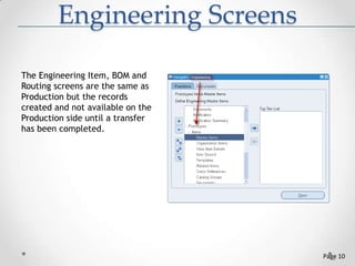 Engineering in oracle | PPTX