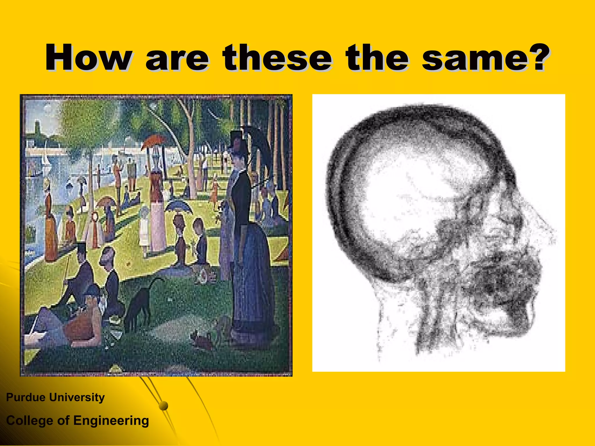 Purdue University
College of Engineering
How are these the same?How are these the same?
 