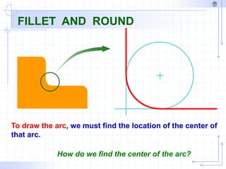 Round Engineering Example Engineeringl drawing lecture | PPTX