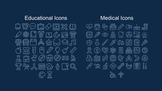 Educational Icons Medical Icons
 