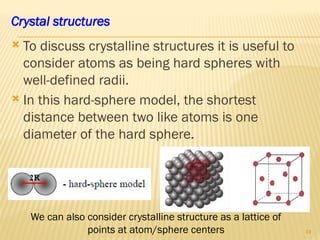 Engineering Materials 1 - Atomic Bonding and The Structure of ...
