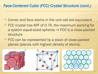 Engineering Materials 1 - Atomic Bonding and The Structure of ...