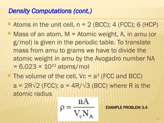 Engineering Materials 1 - Atomic Bonding and The Structure of ...
