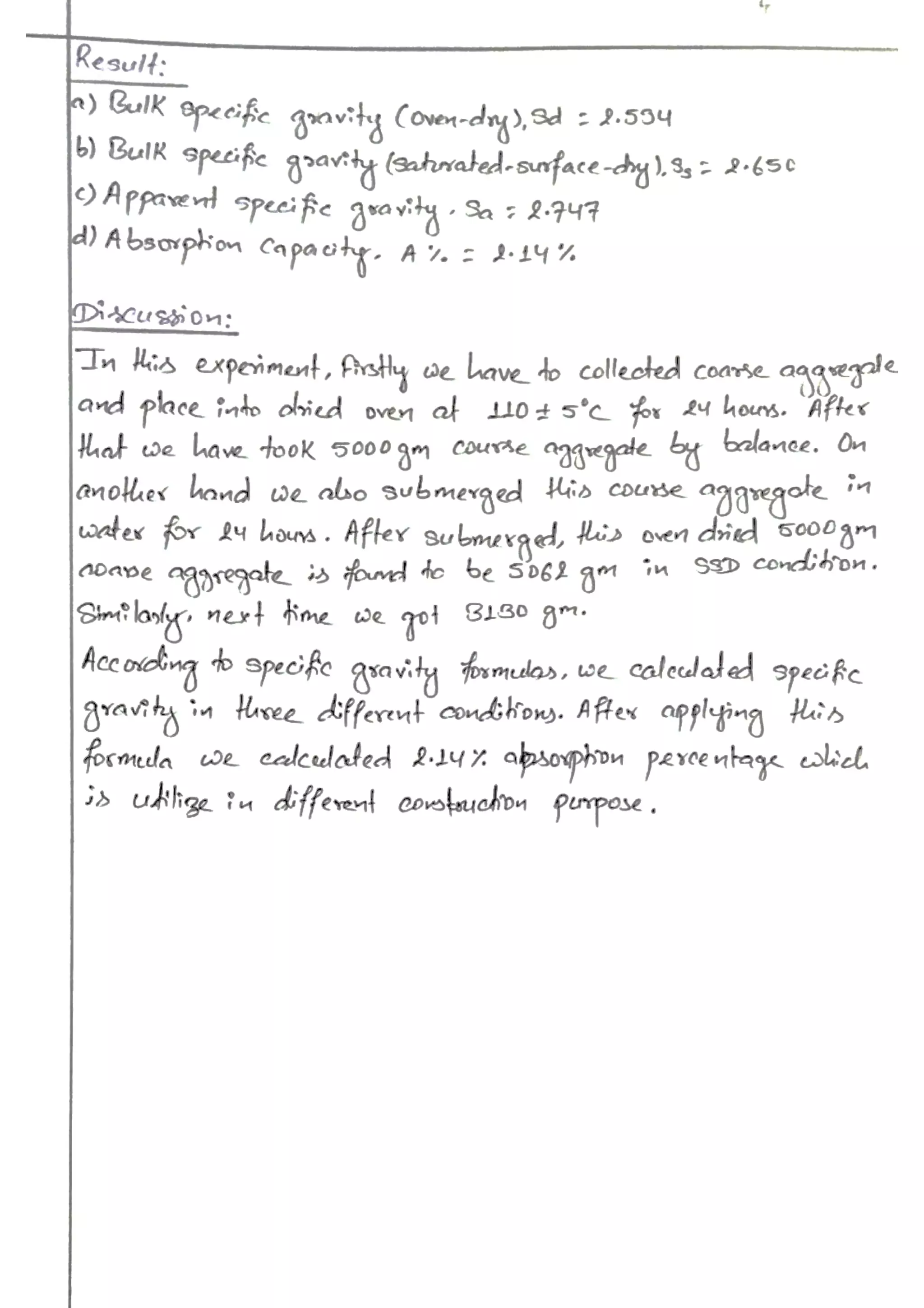 CIVIL ENGINEERING LAB REPORT EXAMPLE visual data 4