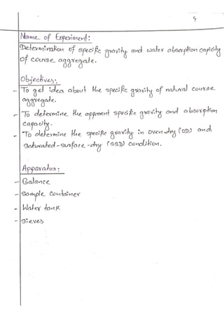 Engineering materials bsc. civil lab 14 report