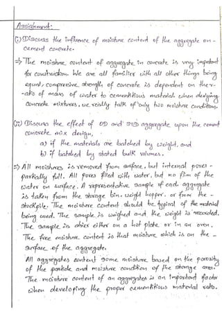 Engineering materials bsc. civil lab 14 report