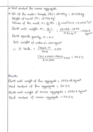 Engineering materials bsc. civil lab 14 report