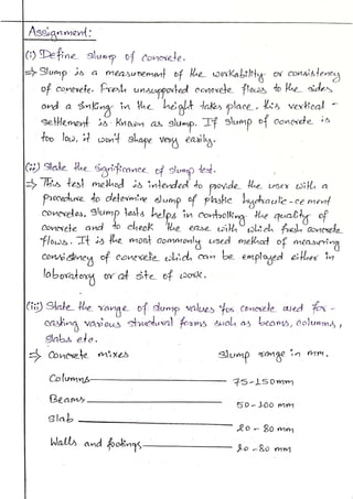Engineering materials bsc. civil lab 14 report