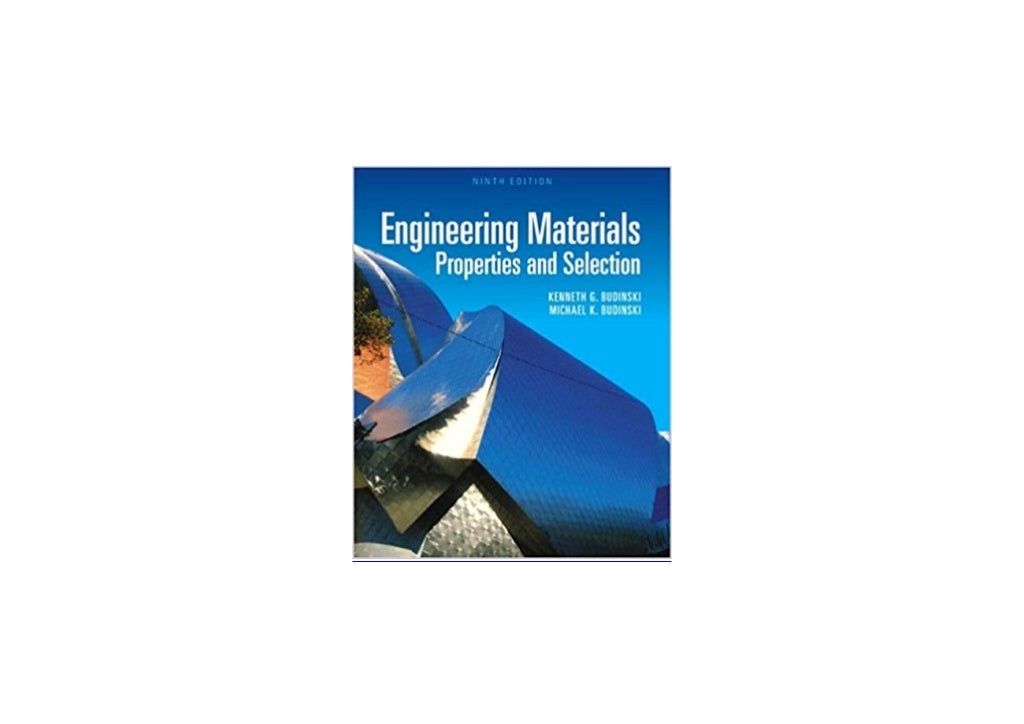 ebook Engineering Materials Properties and Selection 9th Edition 9…