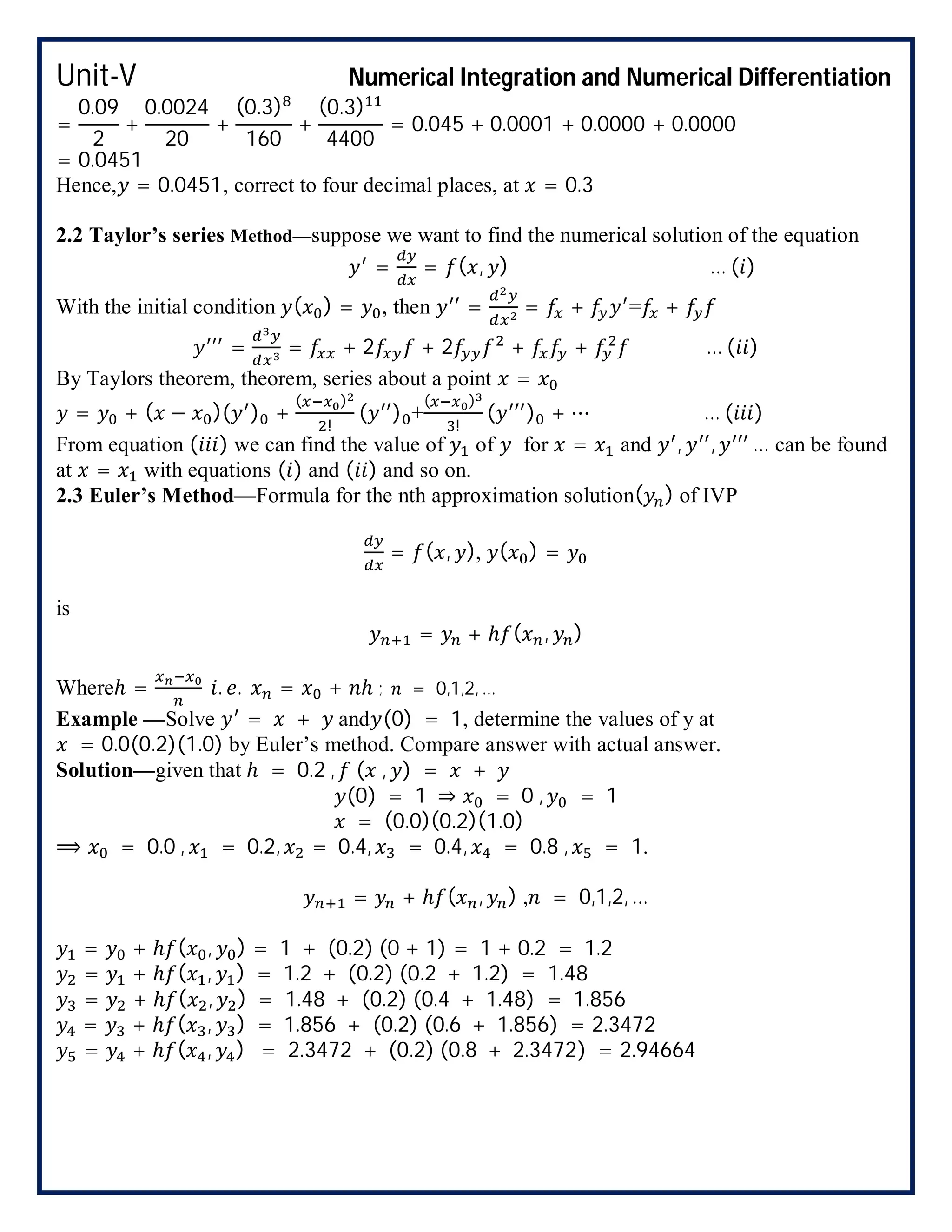 Engineering Mathematics-IV_B.Tech_Semester-IV_Unit-V | PDF