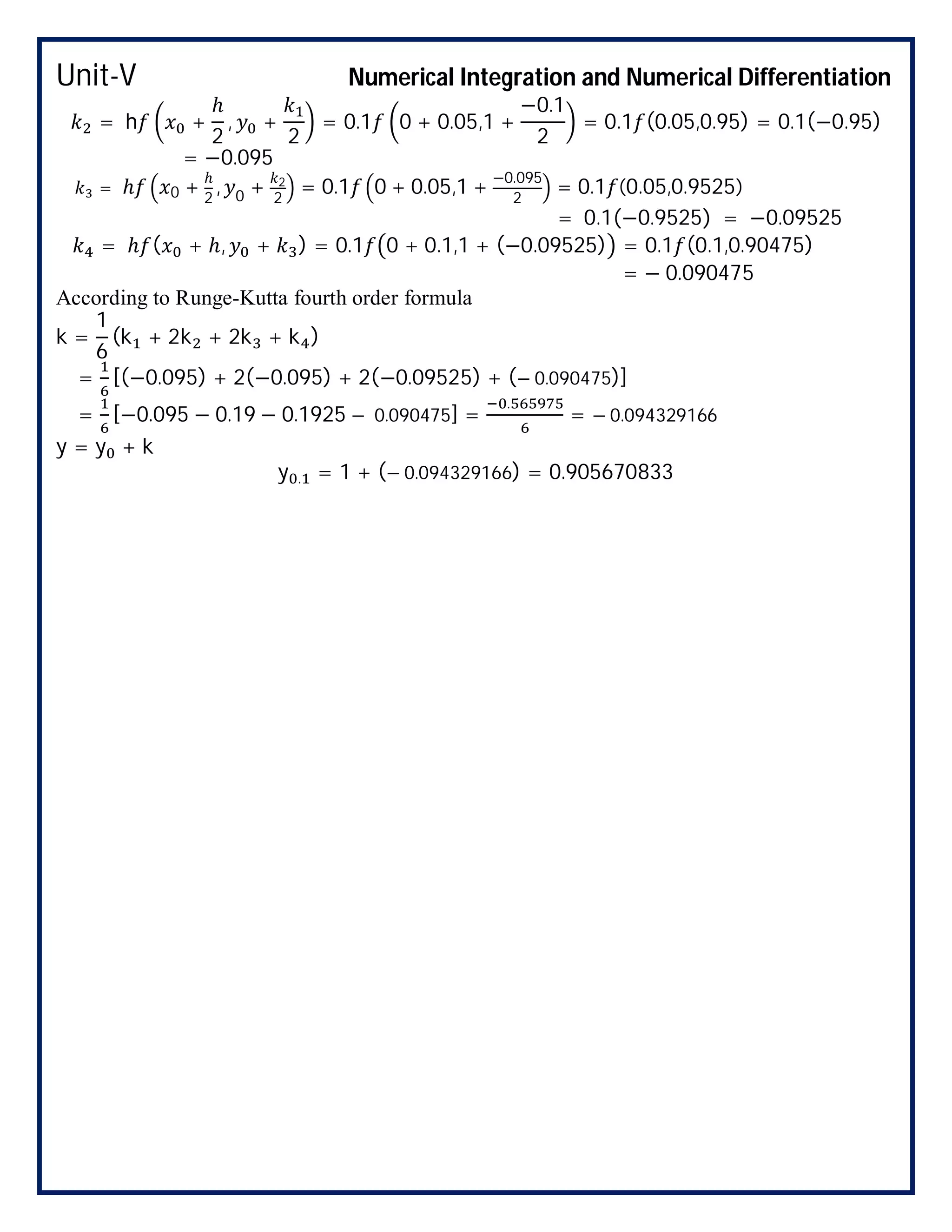 Engineering Mathematics-IV_B.Tech_Semester-IV_Unit-V | PDF
