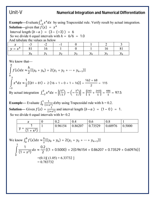 Engineering Mathematics-IV_B.Tech_Semester-IV_Unit-V | PDF