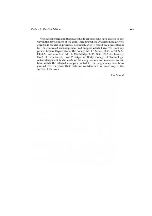 K A STROUD ENGINEERING MATHEMATICS PDF 8TH EDITION visual data 5