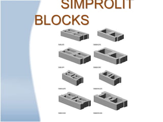 SIMPROLIT
BLOCKS
 