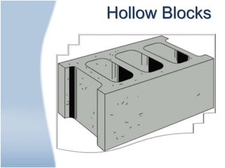 Hollow Blocks
 
