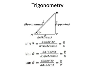 Trigonometry
 