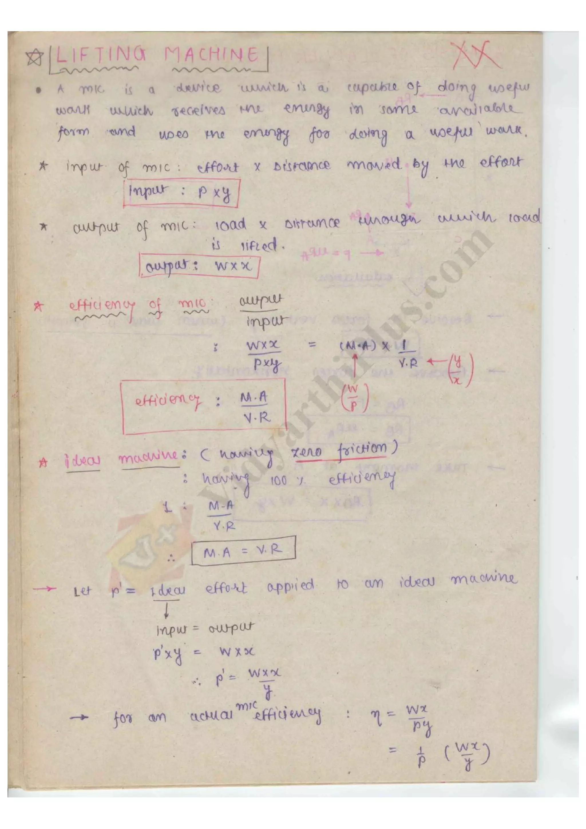 Engineering mechanics 2 handwritten classes notes (study materials) for ...